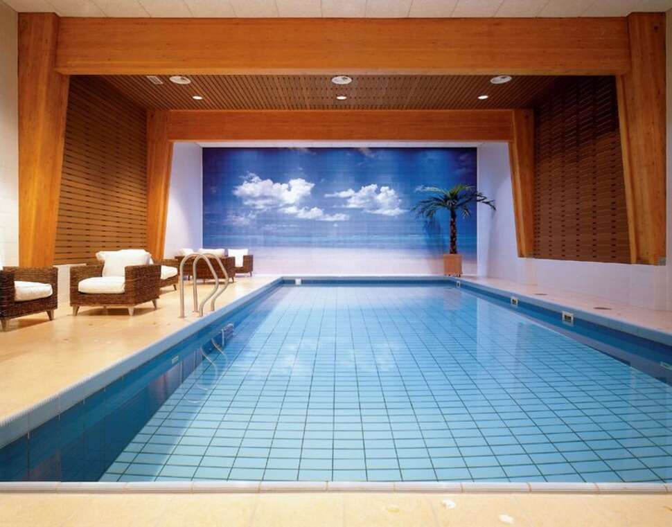 Een foto van het zwembad bij Fletcher Hotel Restaurant Sparrenhorst Veluwe
