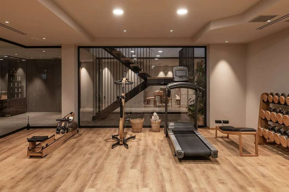 Een foto van de faciliteiten bij Theros All Suite Hotel