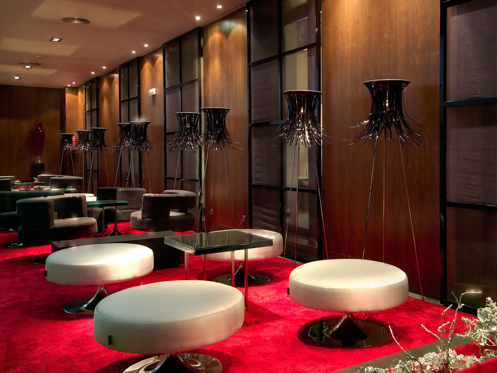 Een foto van het interieur van Vincci Soho