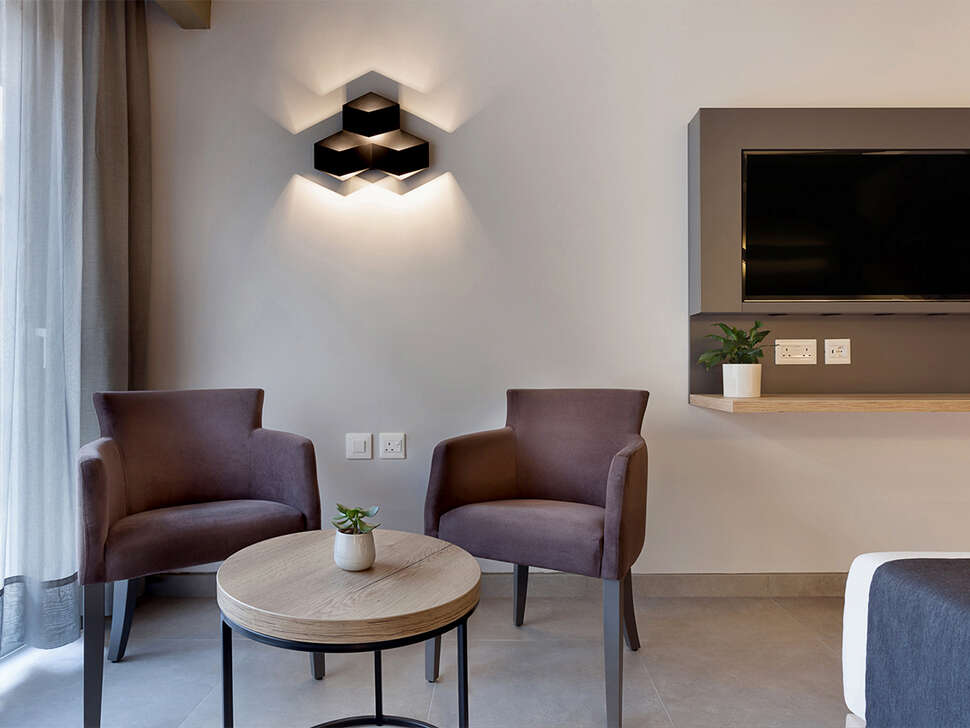 Een foto van de faciliteiten bij St Azur Hotel