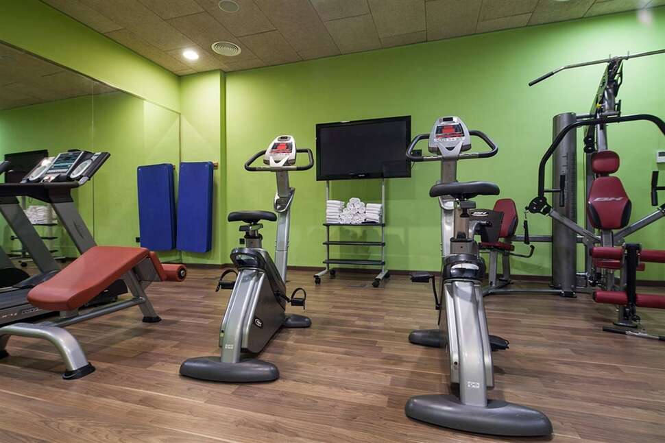 Een foto van de faciliteiten bij Hotel 4 Barcelona