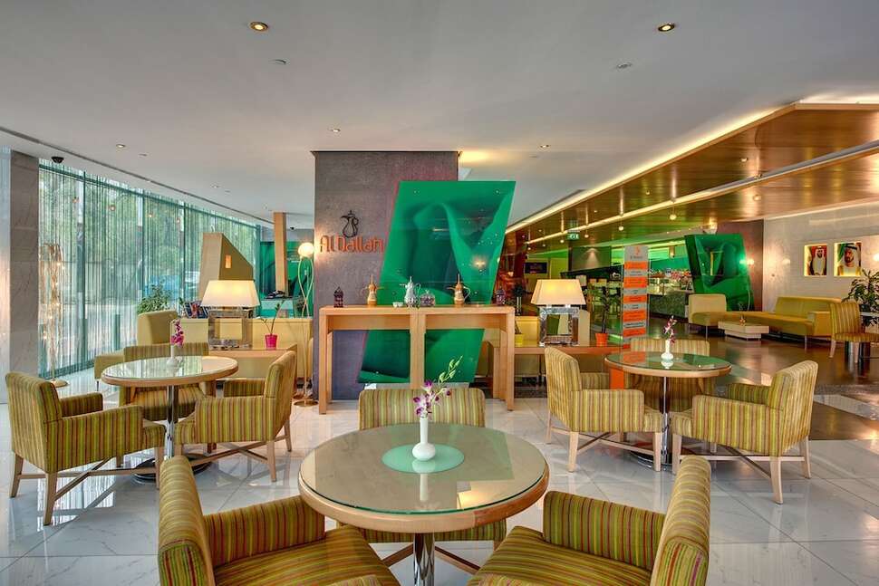 Ein Foto von den Einrichtungen im Al Khoory Executive Hotel Al Bada