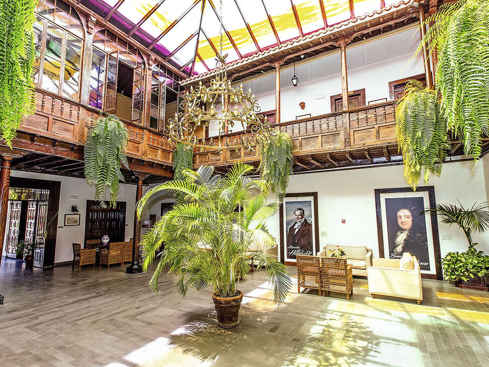 Een foto van het interieur van Hotel Marquesa