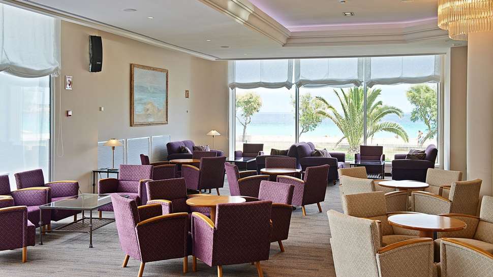 Een foto van het interieur van Hipotels Hipocampo Playa