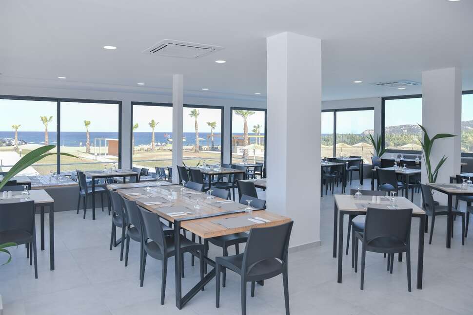 Een foto van de faciliteiten bij Evita Bay