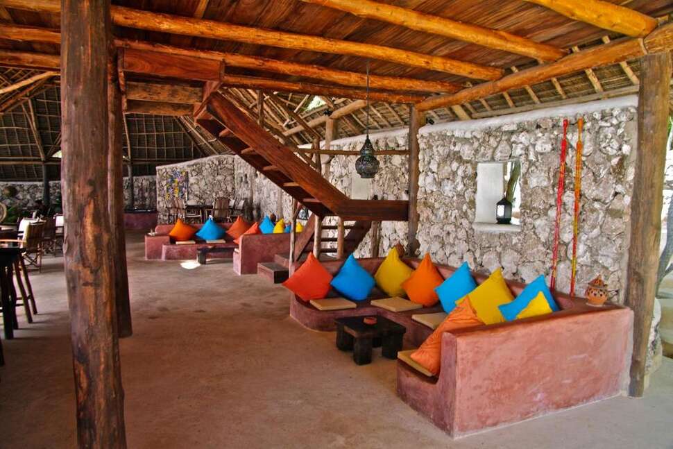 Een foto van het interieur van Sunshine Marine Lodge