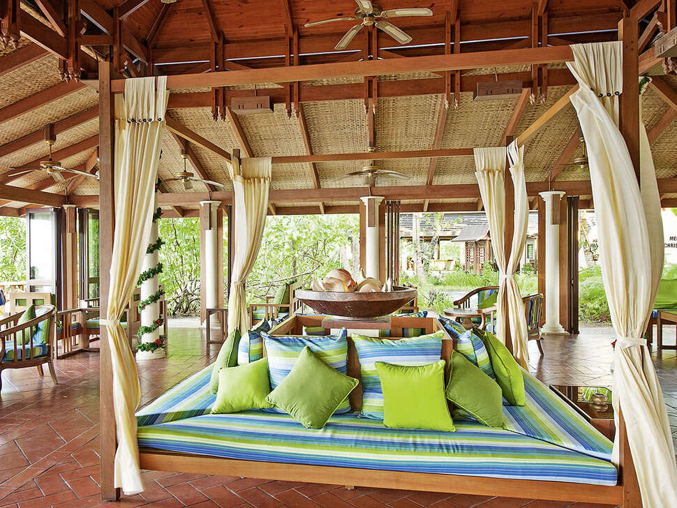 Een foto van het interieur van Royal Island Resort & Spa