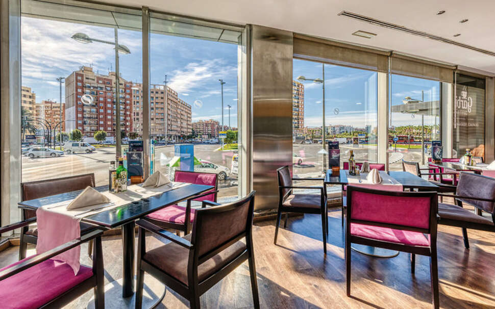 Een foto van de faciliteiten bij Senator Parque Central Hotel
