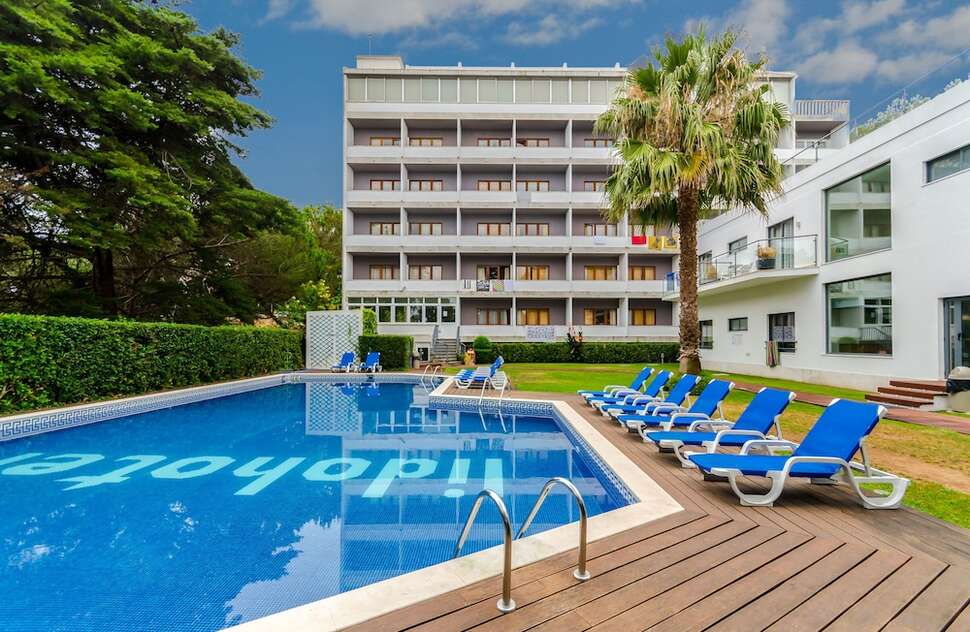 Een foto van het zwembad bij Hotel Lido
