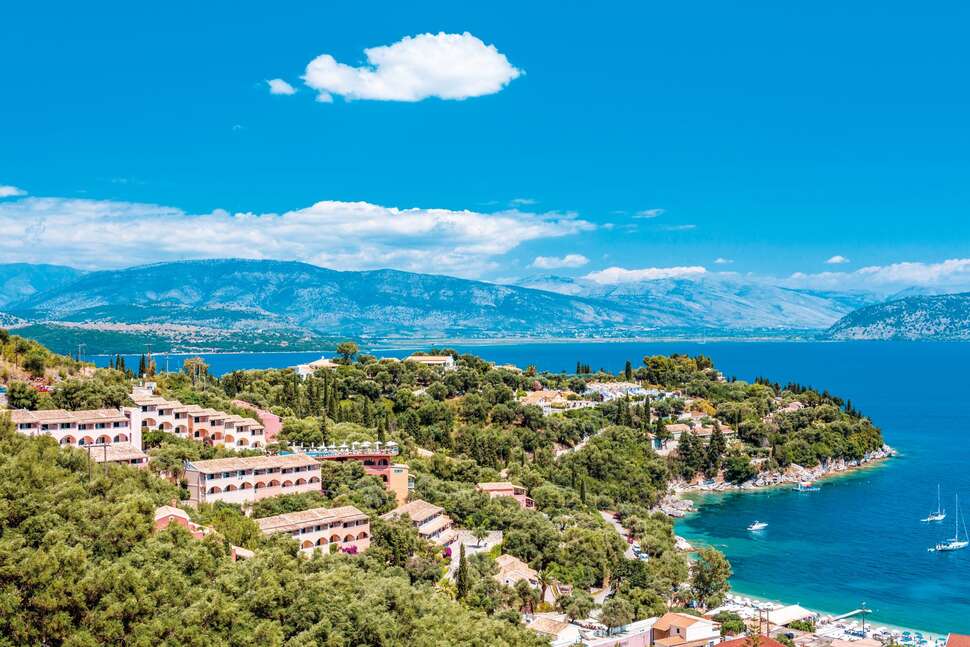 Een foto van de buitenkant van San Antonio Corfu Resort