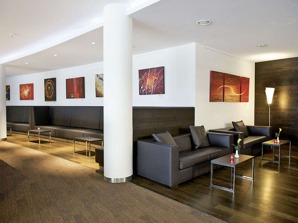Een foto van het interieur van Wyndham Garden Dresden