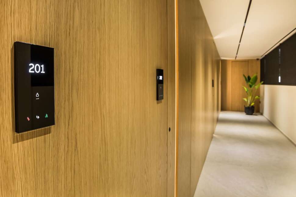 Een foto van het interieur van Canale Hotel & Suites