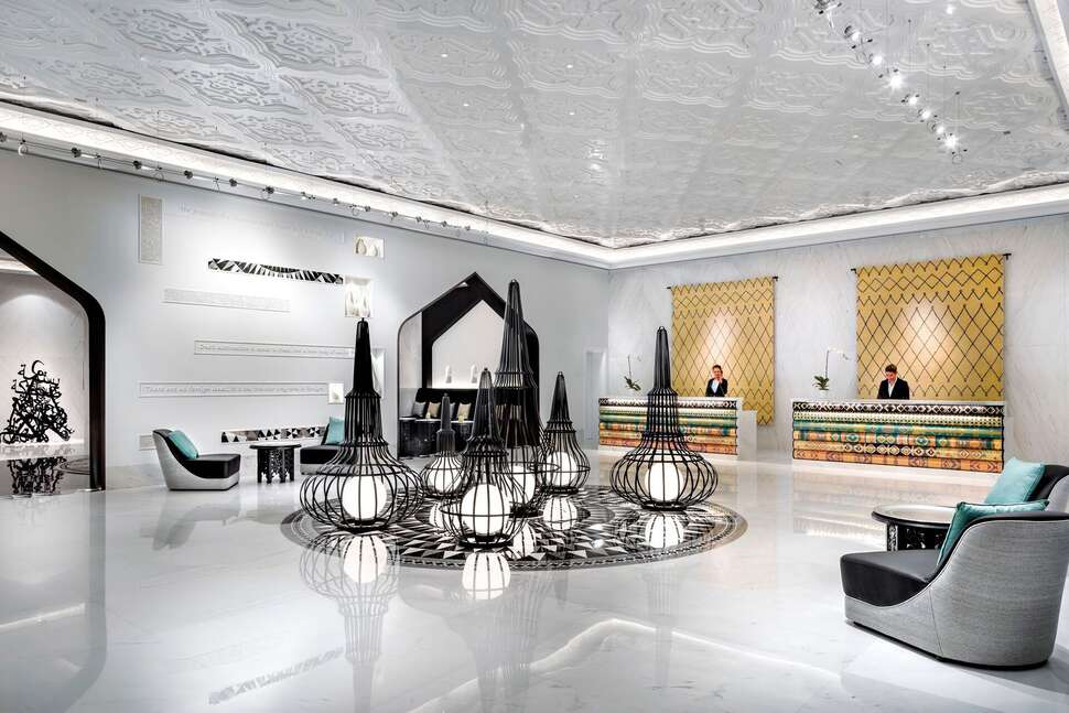 Een foto van het interieur van Fairmont Fujairah Beach Resort