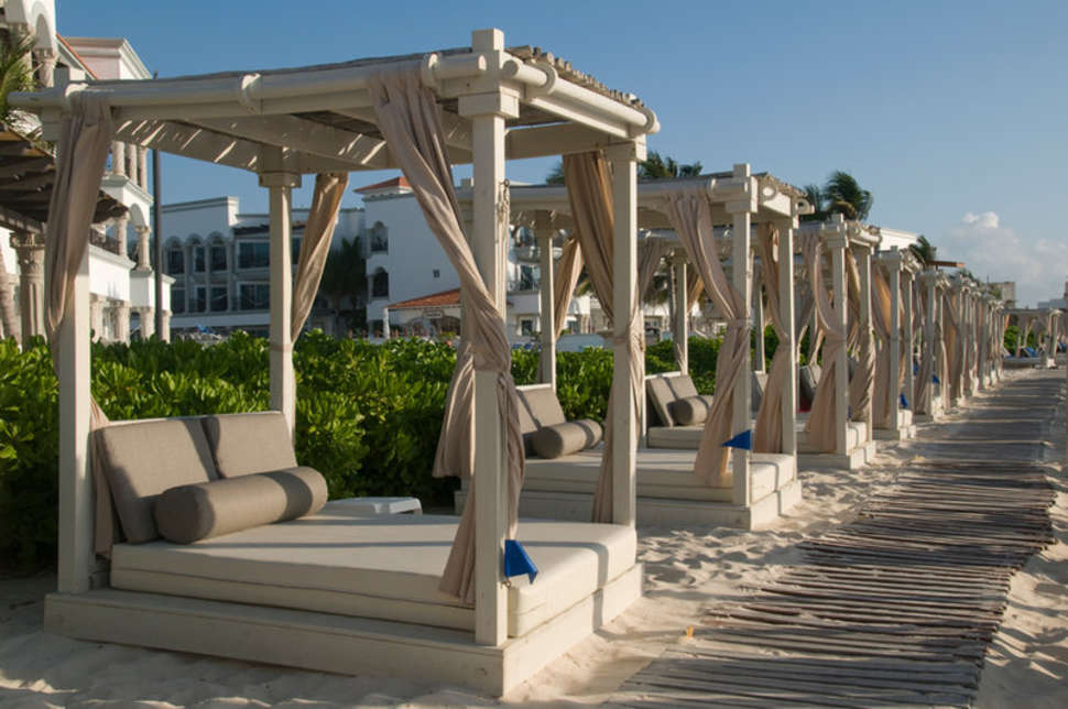 Een foto van het strand bij Hyatt Vivid Playa Del Carmen