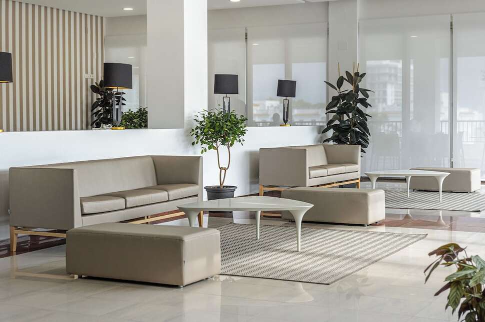 Een foto van het interieur van Hotel Vibra Riviera