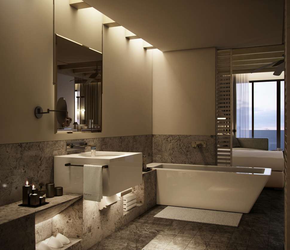 Ein Foto von den Einrichtungen im Saadiyat Rotana Resort & Villas