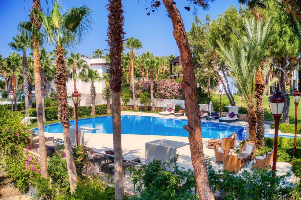 Ein Foto vom Pool im Hillstone Bodrum Hotel & Spa