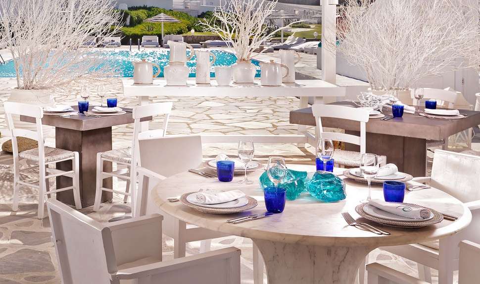 Een foto van de faciliteiten bij Mykonos Bay Hotel