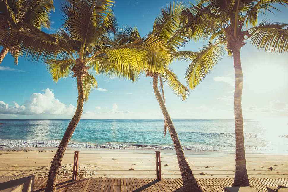 Een foto van het strand bij Carana Beach Hotel