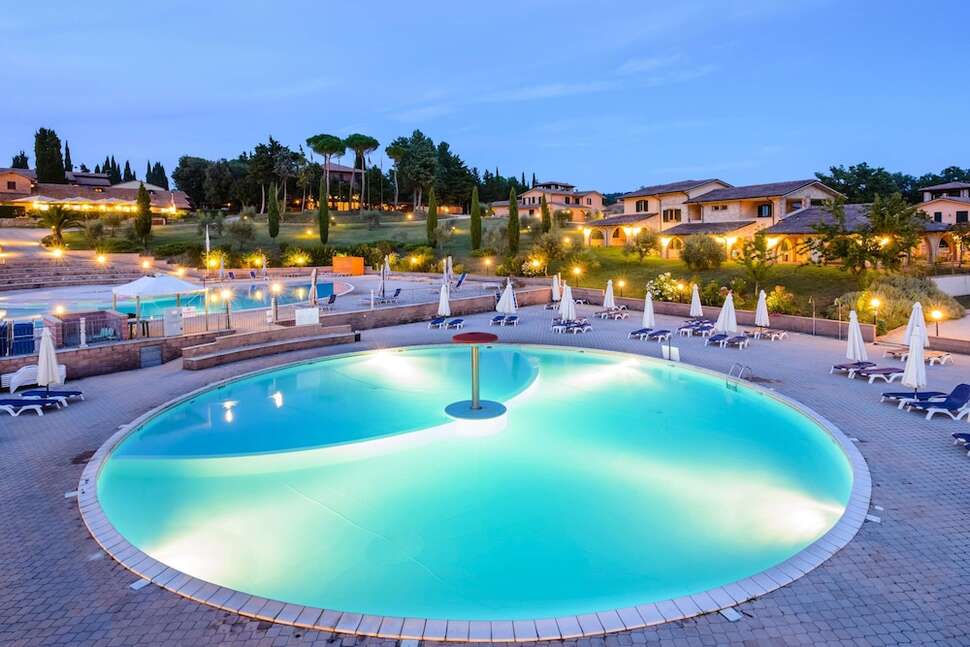 Een foto van het zwembad bij Pian Dei Mucini Resort