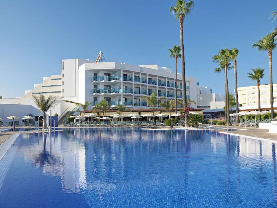Een foto van een overzicht van Hipotels Cala Millor Park