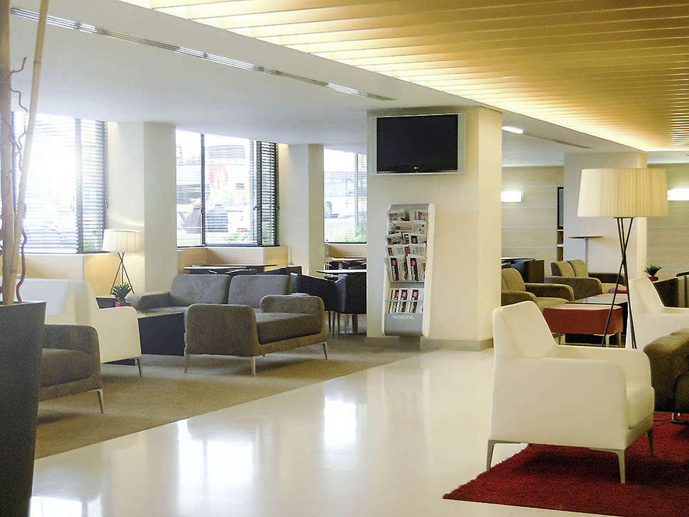 Een foto van het interieur van Novotel Lisboa