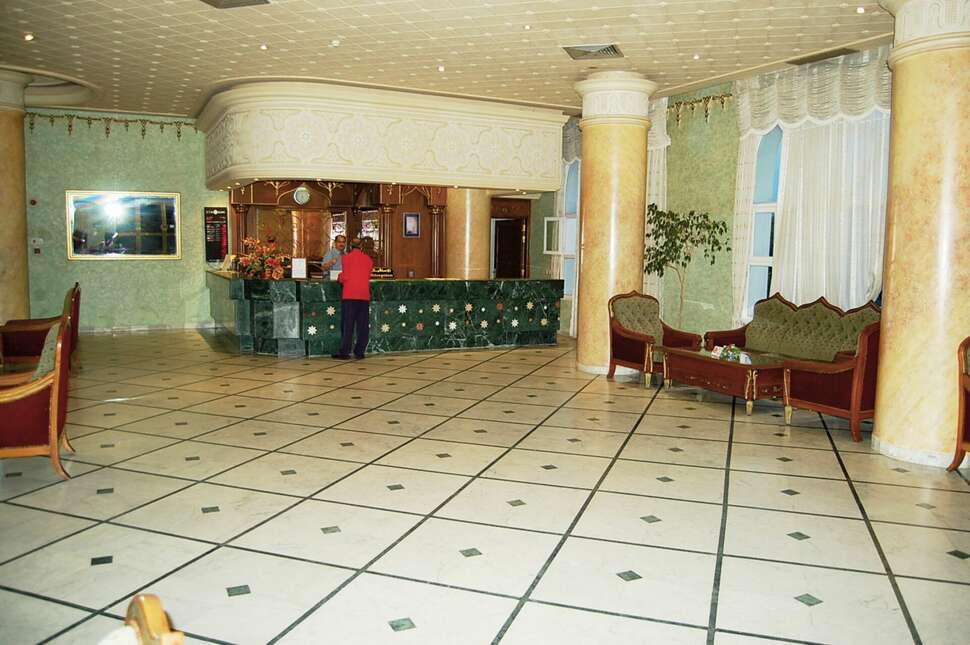 Een foto van het interieur van Hotel Royal Jinene