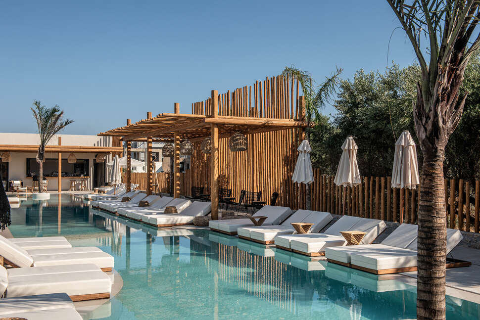 Een foto van het zwembad bij Indigo Inn Casa
