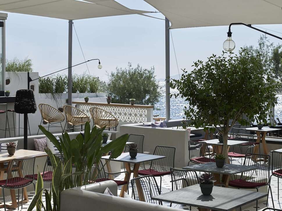 Ein Foto von den Einrichtungen im Afroditi Venus Beach Hotel & Spa