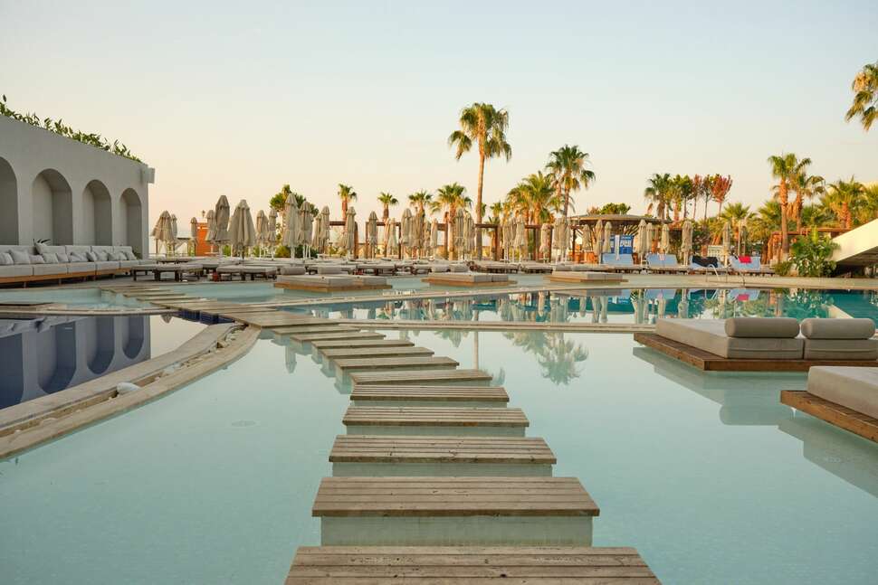 Een foto van het zwembad bij Laur Hotels Experience & Elegance
