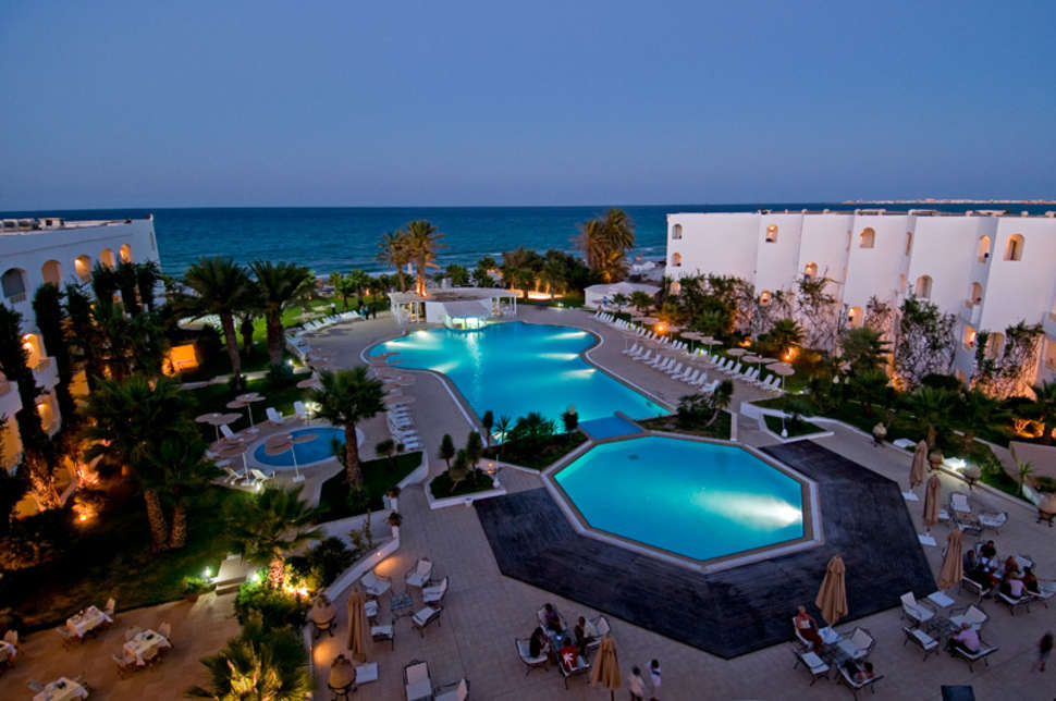 Ein Foto vom Pool im Hotel Royal Thalassa Monastir