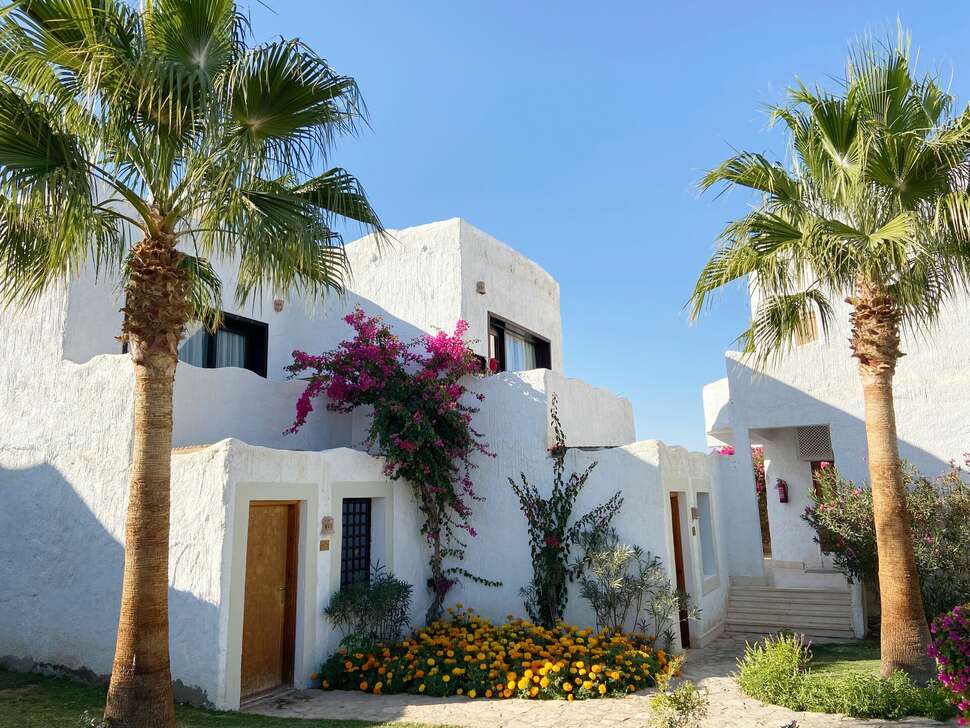 Een foto van de buitenkant van Sharm Club Beach Resort