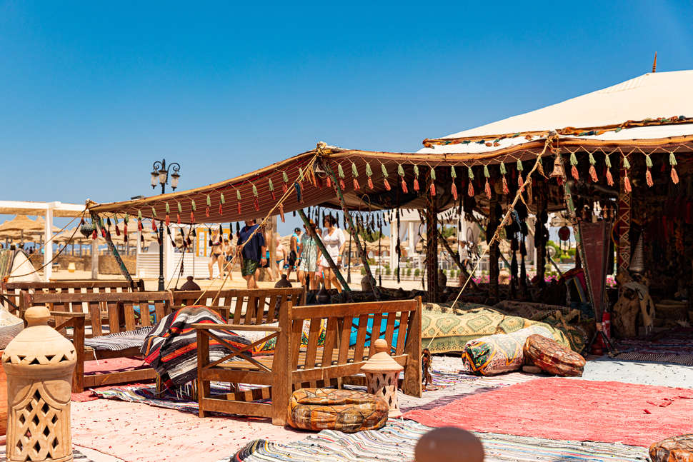 Een foto van de faciliteiten bij Sunrise Garden Beach Resort