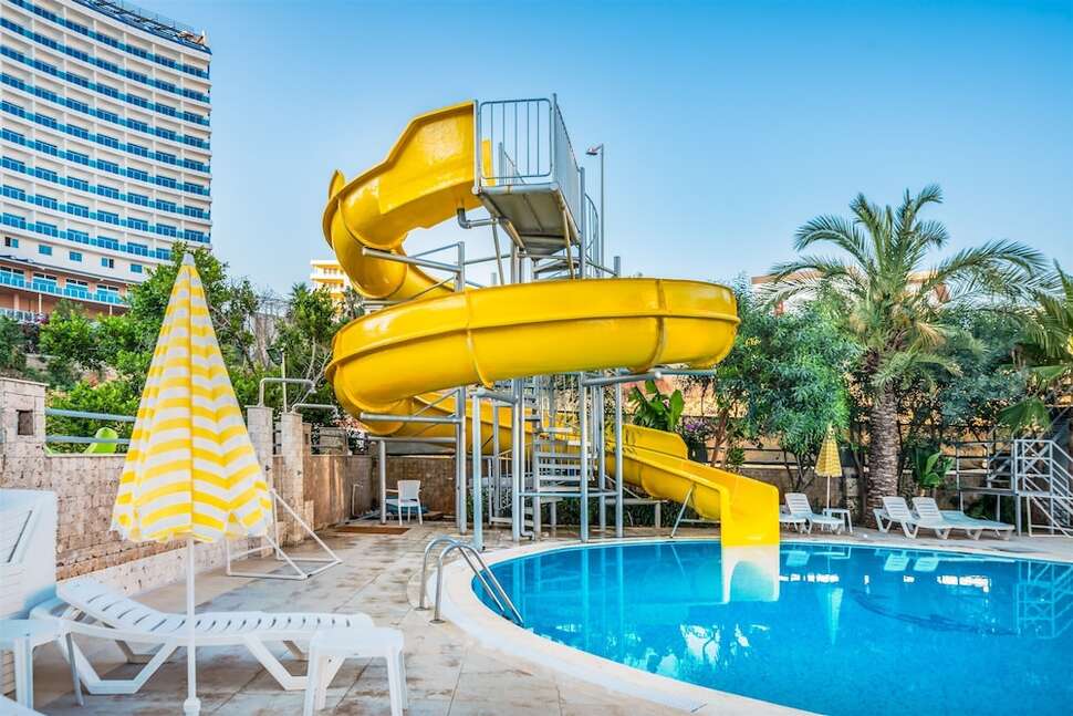 Ein Foto vom Pool im Arsi Blue Beach Hotel