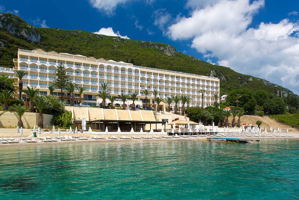 Een foto van de buitenkant van Hotel Valmar Corfu by Louis Hotels