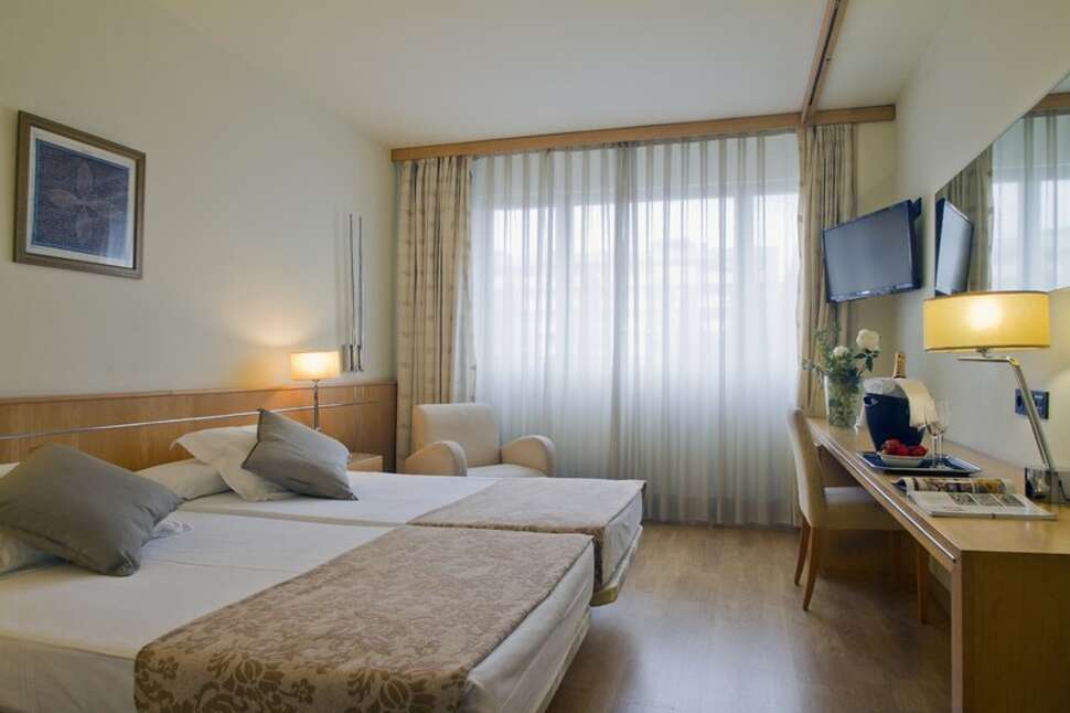 Een foto van een overzicht van Eurohotel Barcelona Diagonal Port