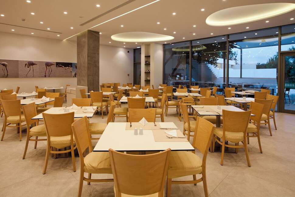 Ein Foto von den Einrichtungen im Caravia Beach Hotel