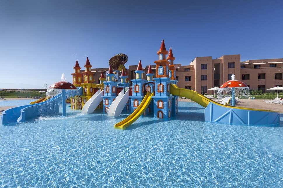 Een foto van het zwembad bij Aqua Mirage Marrakech