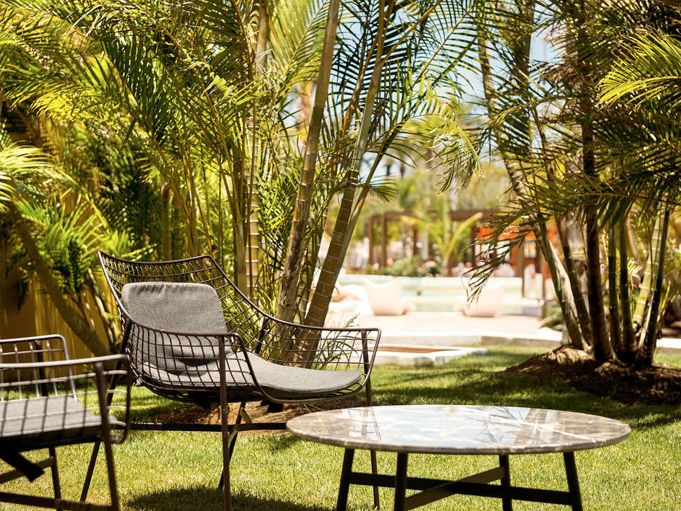 Ein Foto von der Terrasse im Gran Canaria Princess