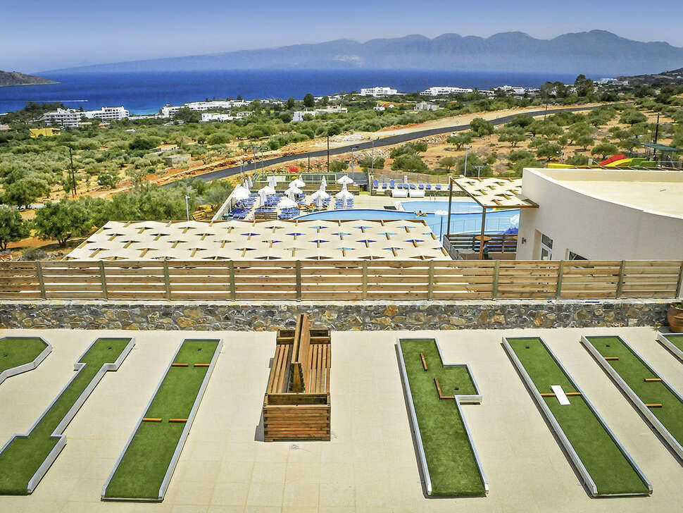 Een foto van de faciliteiten bij Elounda Water Park Residence Hotel