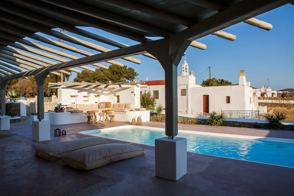 Een foto van het zwembad bij Olive Mykonos Villas