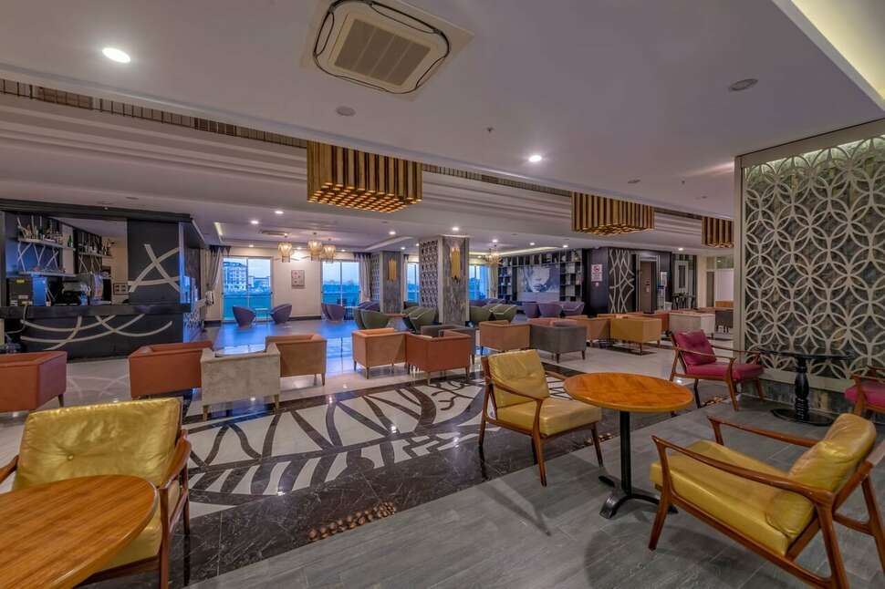 Een foto van het interieur van Port River Hotel & Spa