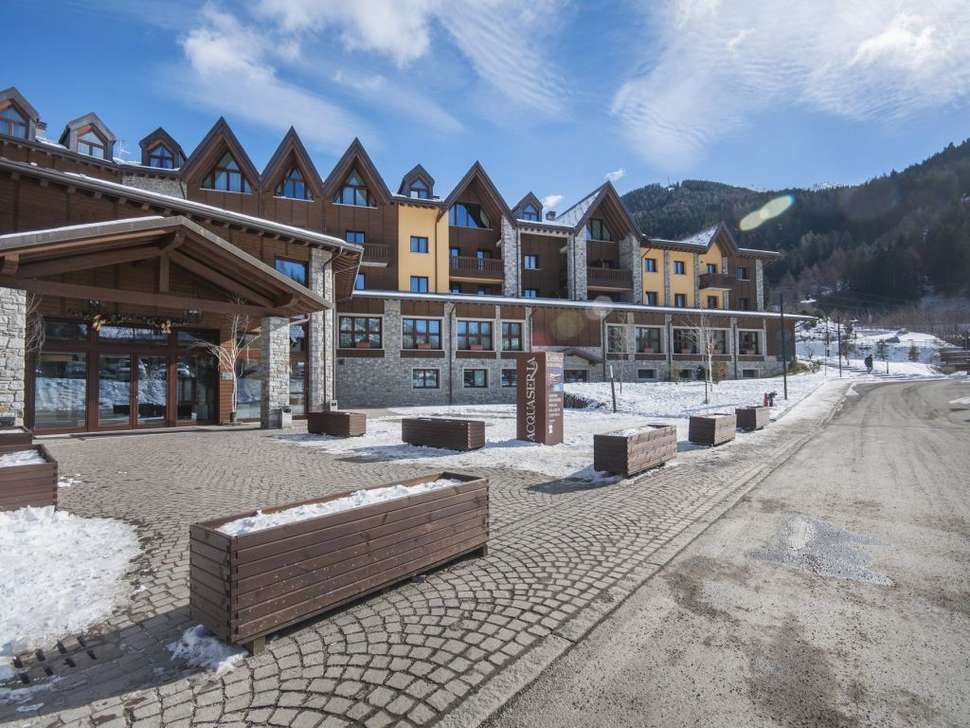 Een foto van de buitenkant van Blu Hotel Acquaseria