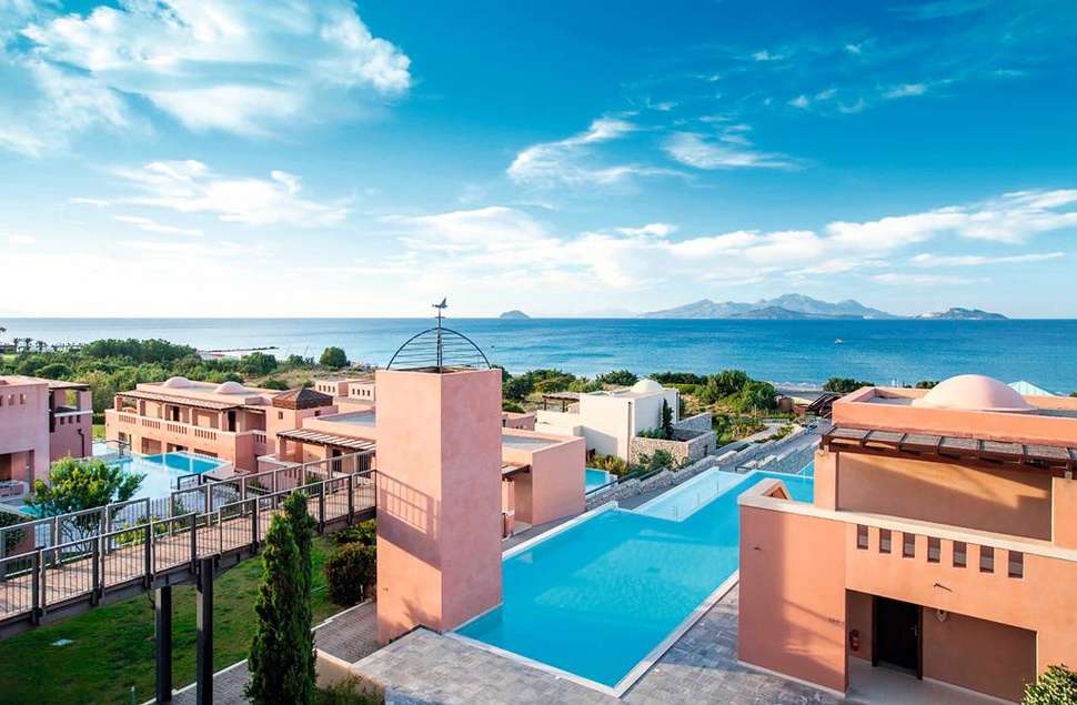 Een foto van het zwembad bij Atlantica Belvedere Resort