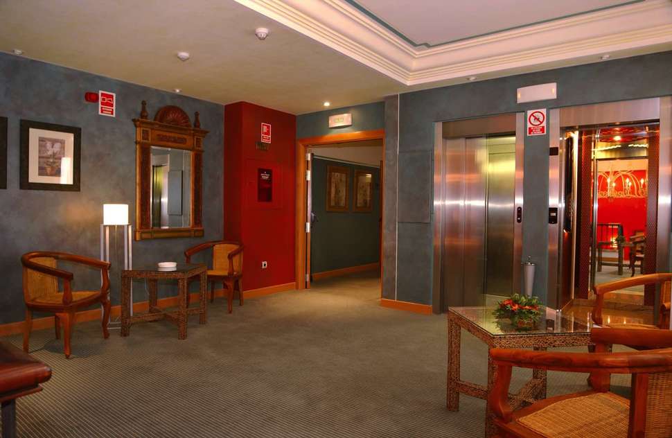 Een foto van het interieur van Soho Boutique Jerez & Spa