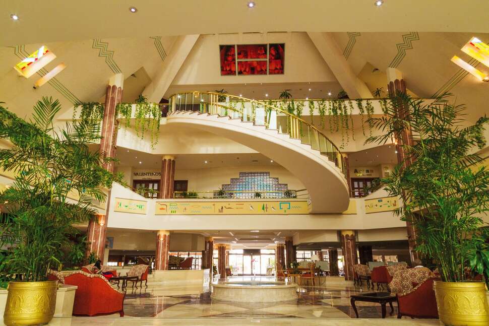 Een foto van het interieur van Pharaoh Azur Resort