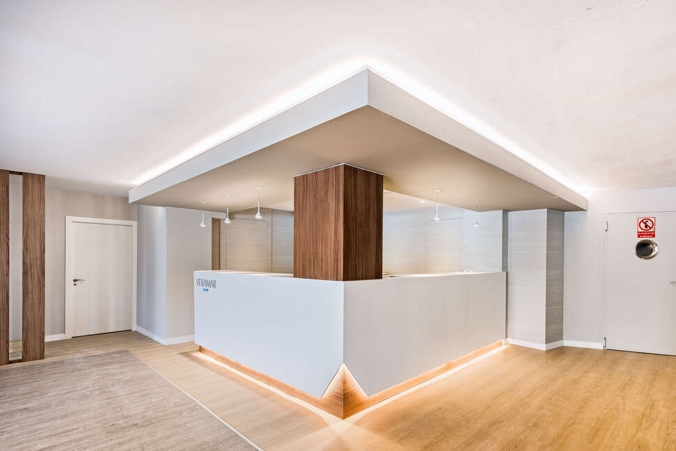 Een foto van het interieur van Aparthotel Veramar