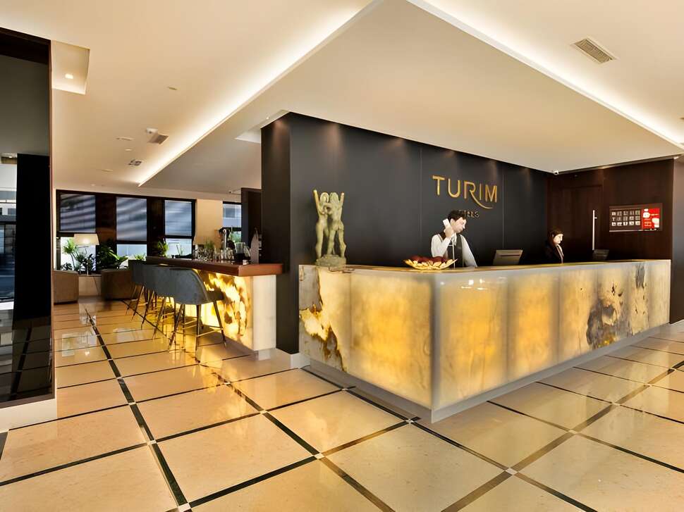 Een foto van het interieur van Turim Marques