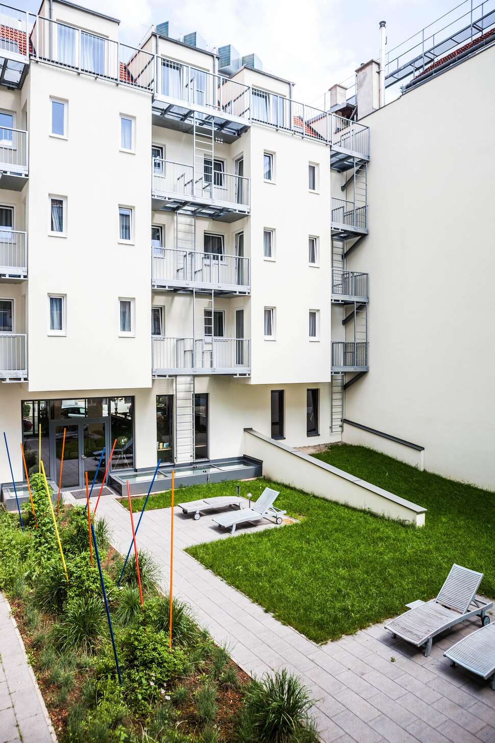 Een foto van de buitenkant van Elaya Hotel Vienna City West