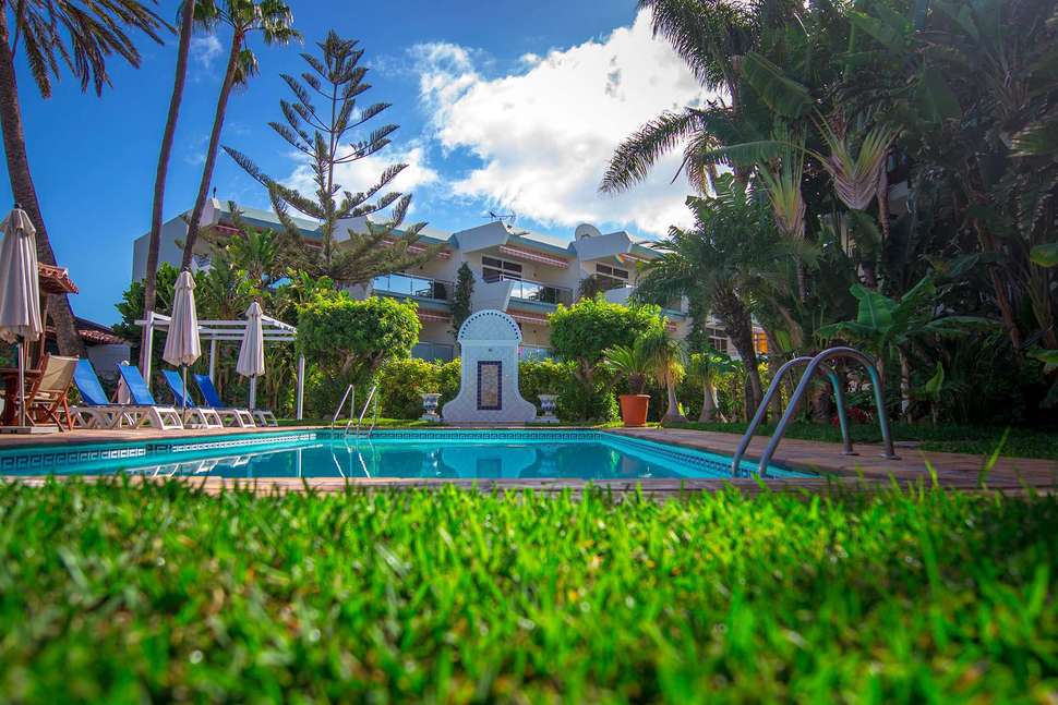 Ein Foto vom Pool im Apartments Taboga